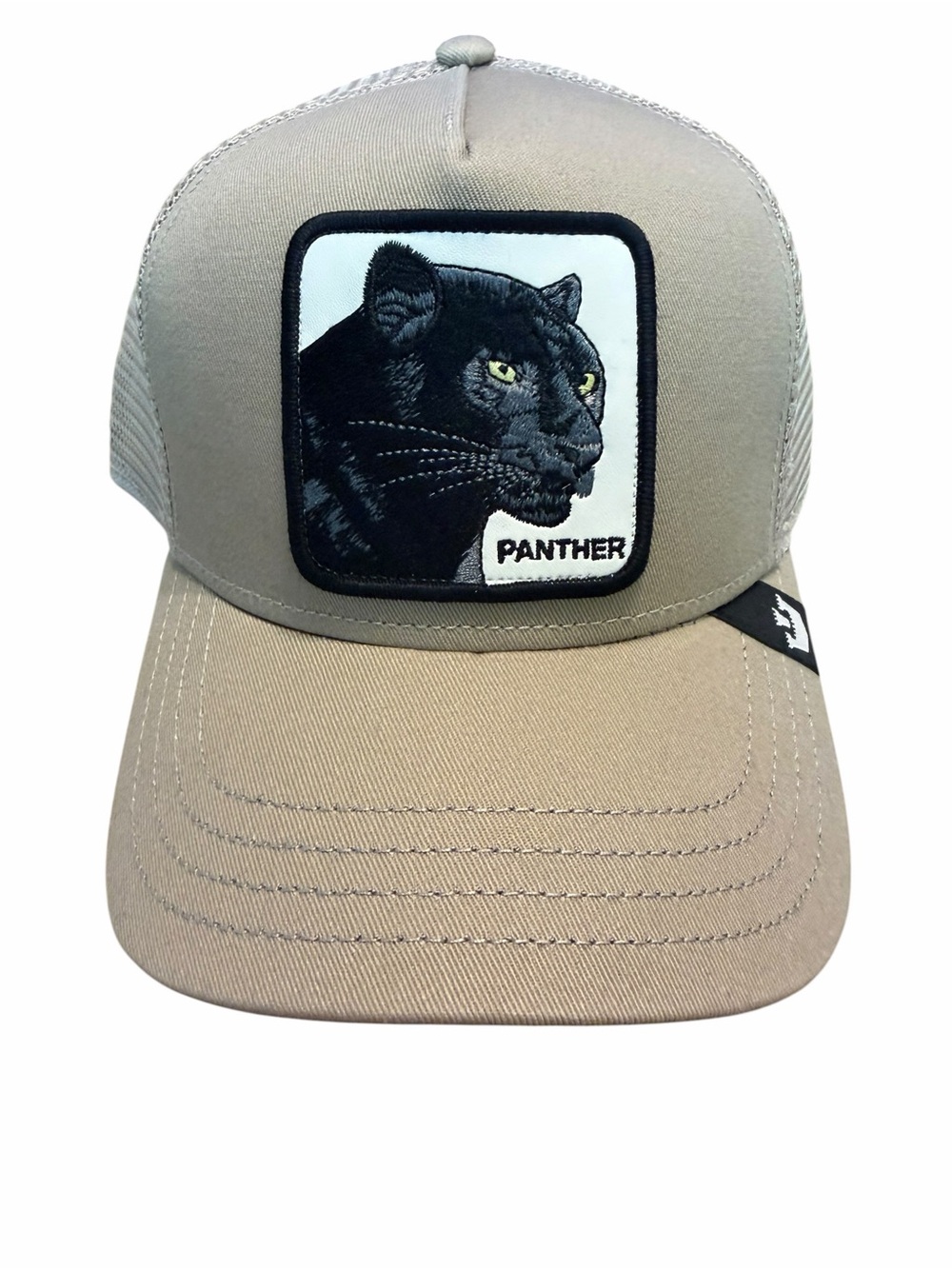 PANTHER Goorin Bros The Farm Tan Trucker Hat Snapback